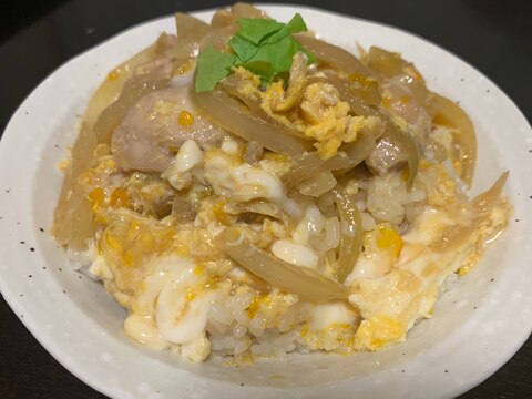 めんつゆで簡単！親子丼